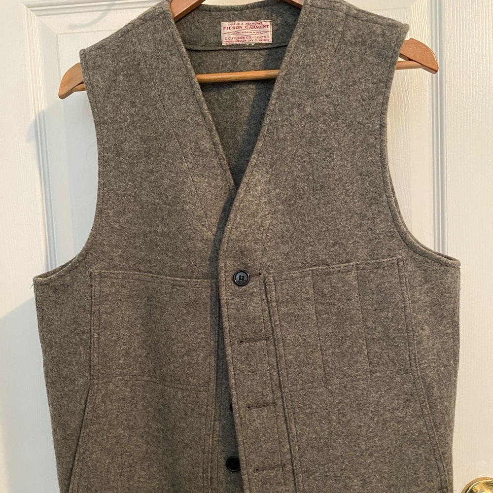 Filson Mackinaw Wool Vest